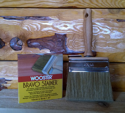 Wooster Bravo Stainer Brush - 4-3/4